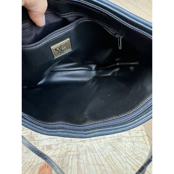 Sharif Vintage leather Patchwork Cross Body Purse 80’s handbag - Picture 8 of 8